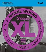 D'Addario EXL120 EXL120 XL NICKEL WOUND